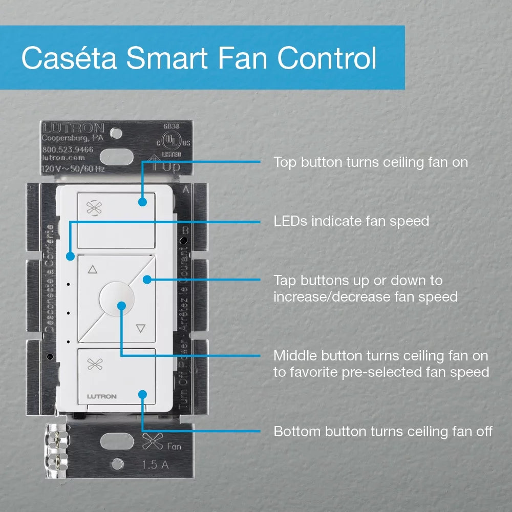 Light Almond Fan Speed Control K266