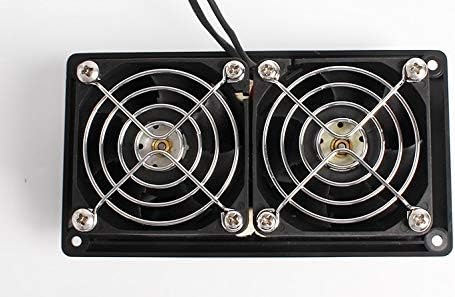 Black 25W RV Side Air Vent Fan P1630