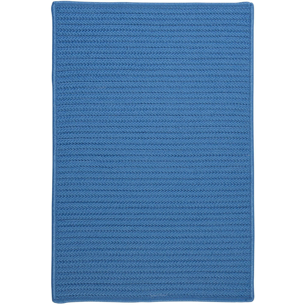 Blue Ice 2x10 Solid Rug A689