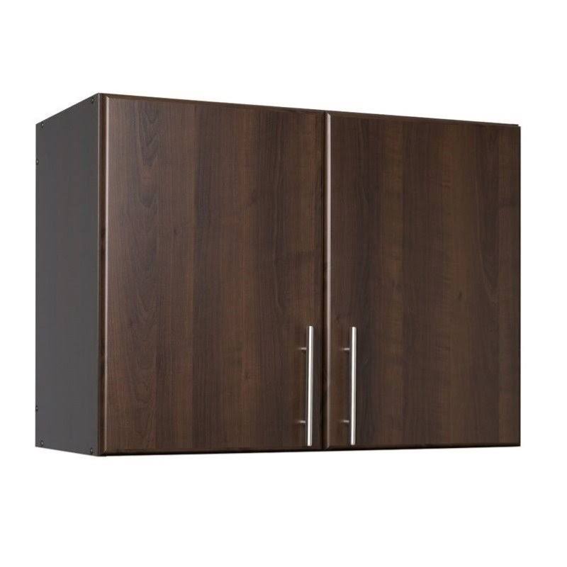 32x22 Stackable Wall Storage Cabinet in Espresso P754801