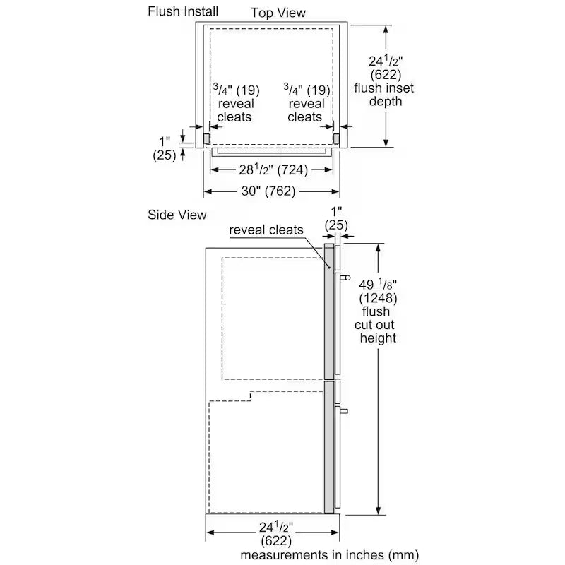 30 in. Built-In Double Electric Convection Wall Oven with Steam Oven in Stainless Steel V164
