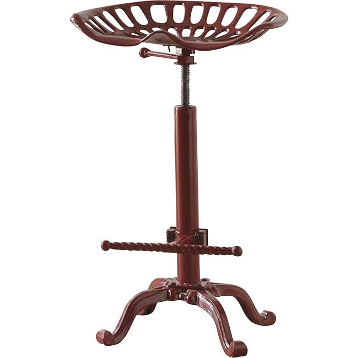 Red Tractor Seat Stool G4989