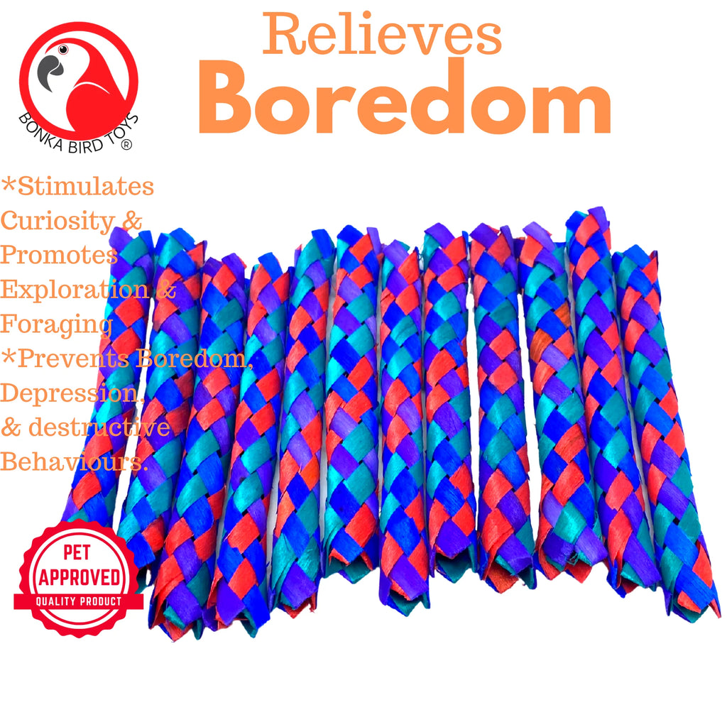 1200 Pk12 Colorful Bird Toys D478842