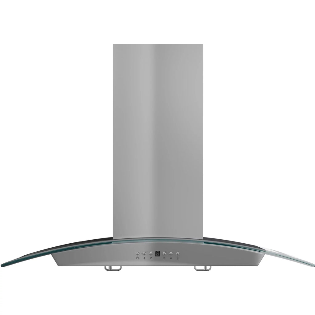36 in. Island Mount Stainless Steel & Glass Range Hood Z90556
