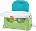 Green Adjustable Toddler Booster Seat with Dishwasher Safe Tray S4165