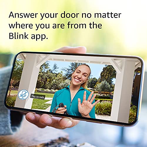 Black Video Doorbell with Sync Module 2 S66655