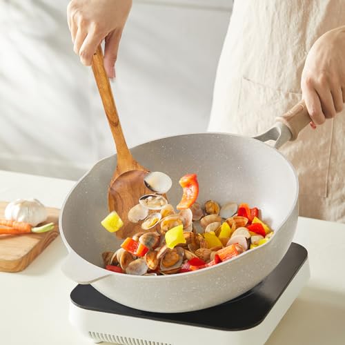 10 Pcs Natural Teak Wooden Kitchen Utensils Set S73587