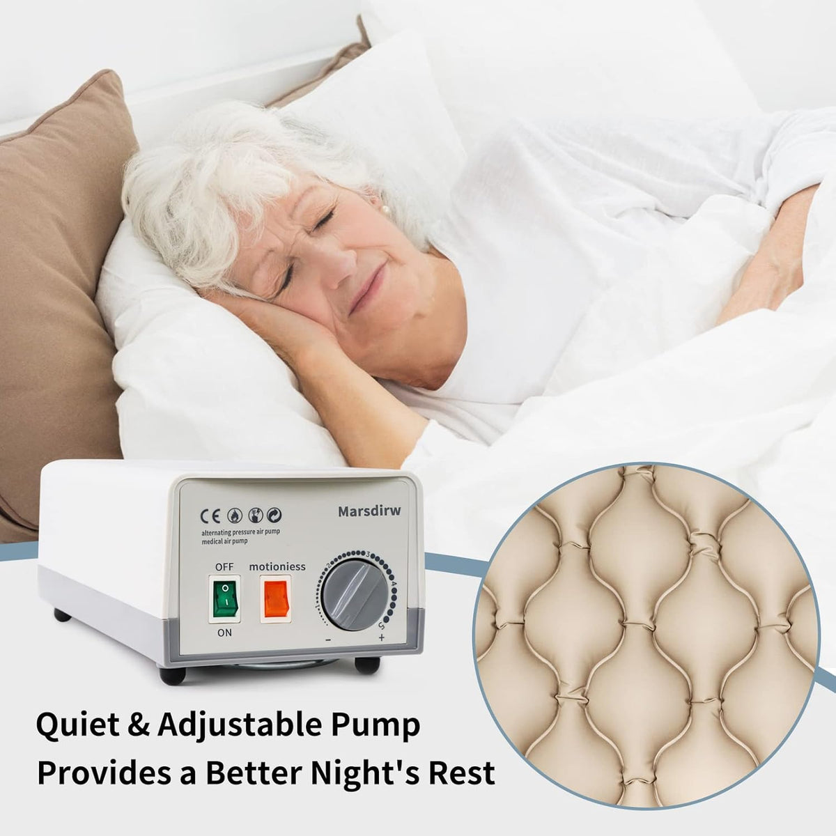 Alternating Pressure Pad Air Mattress for Hospital Bed O805