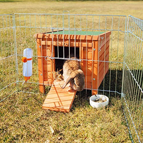 Small Animal House with Hinged Roof & Raised Floor L78007