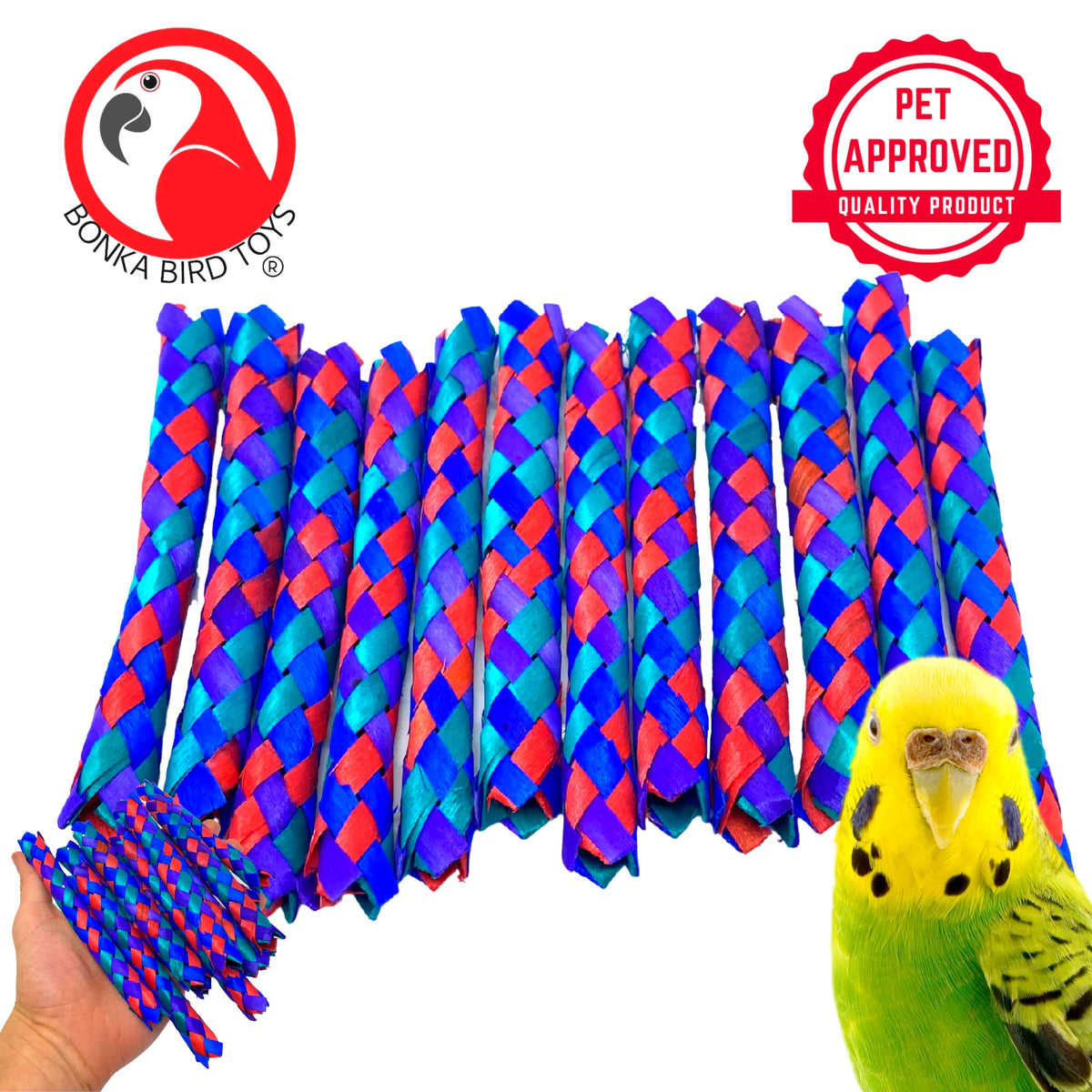 1200 Pk12 Colorful Bird Toys D478842