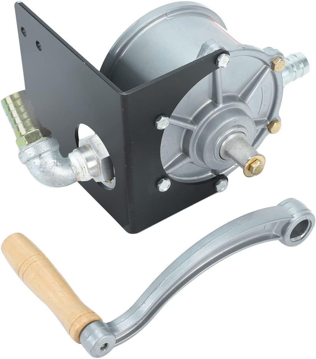 17 Gallon Low Profile Oil Drain Pan with Pump 8' Hose U54748