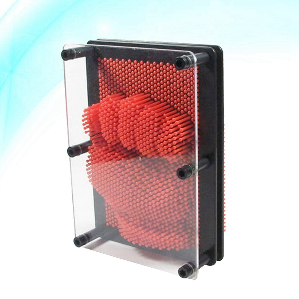Red Large 3-Dimensional Pin Art Board C2802