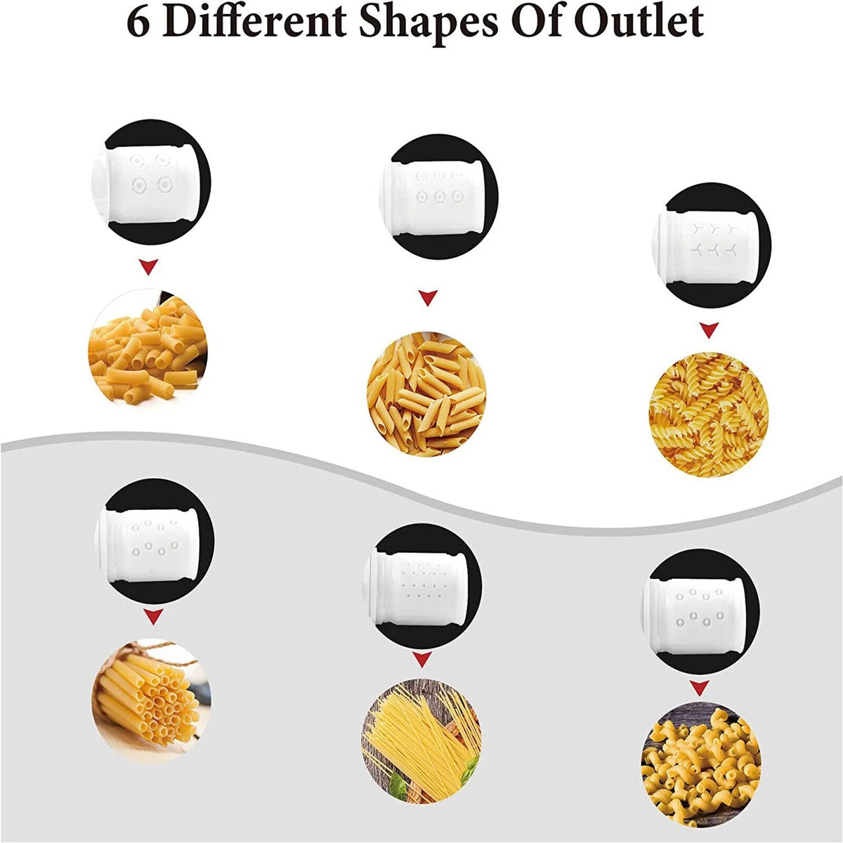 6-in-1 Pasta Making & Meat Grinding Set O310670
