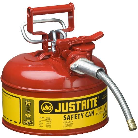 1 Gallon Type II Steel Safety Can with Hose V581871
