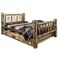 California King Size Storage Bed K75484