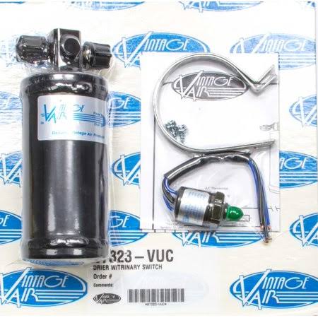 Black Vertical Mount Standard Air Conditioning Drier D8585