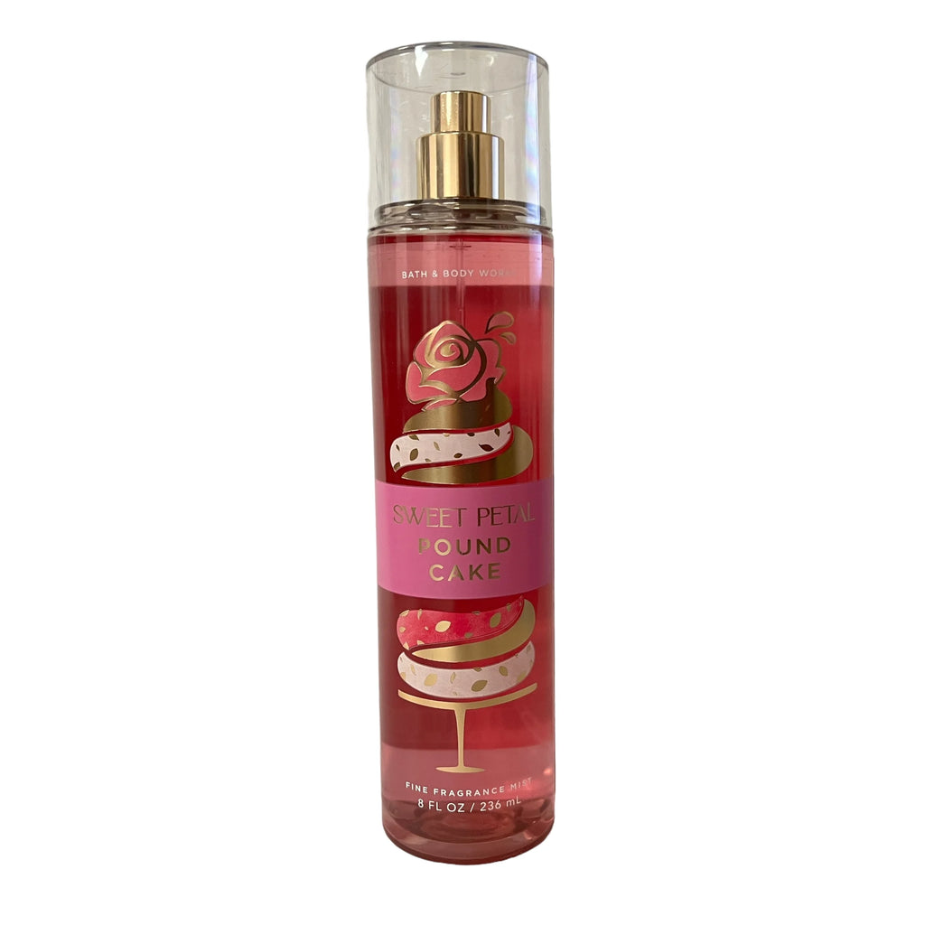 Sweet Petal Pound Cake Fragrance Mist Set 8 fl oz W63269