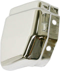 Steel Chrome Bumper End Pack of 2 U523155
