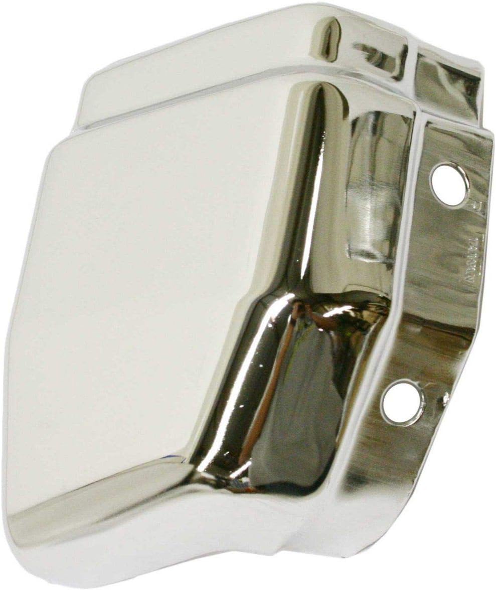 Steel Chrome Bumper End Pack of 2 U523155
