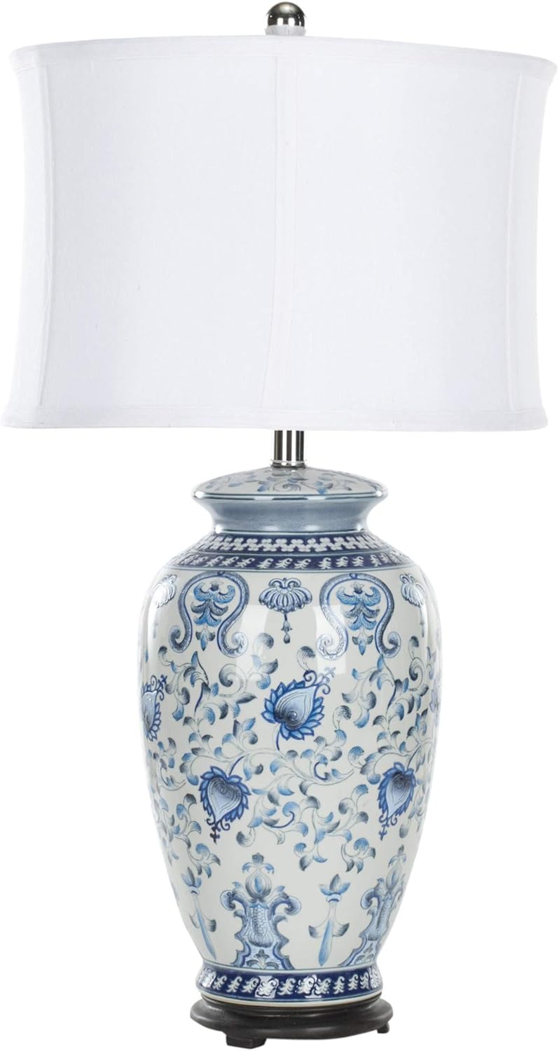 Blue/ White Ginger Jar Table Lamp H4817