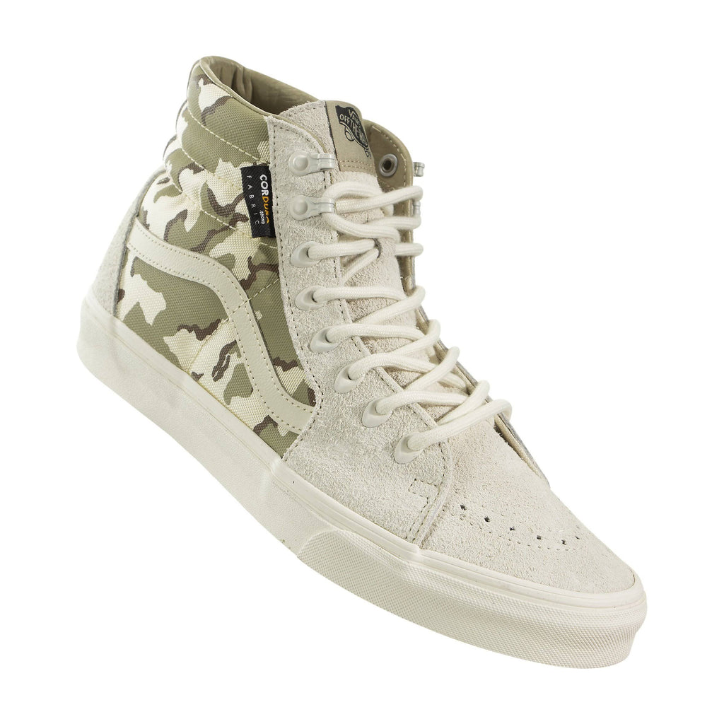 White Asparagus Camo Sk8-Hi Shoes P10844