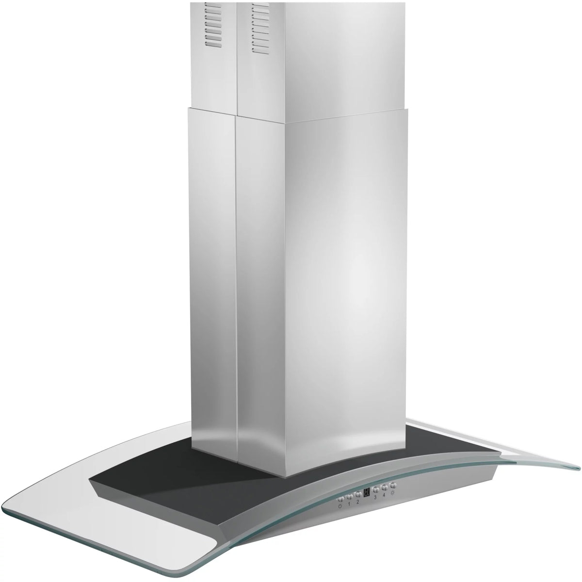 36 in. Island Mount Stainless Steel & Glass Range Hood Z90556