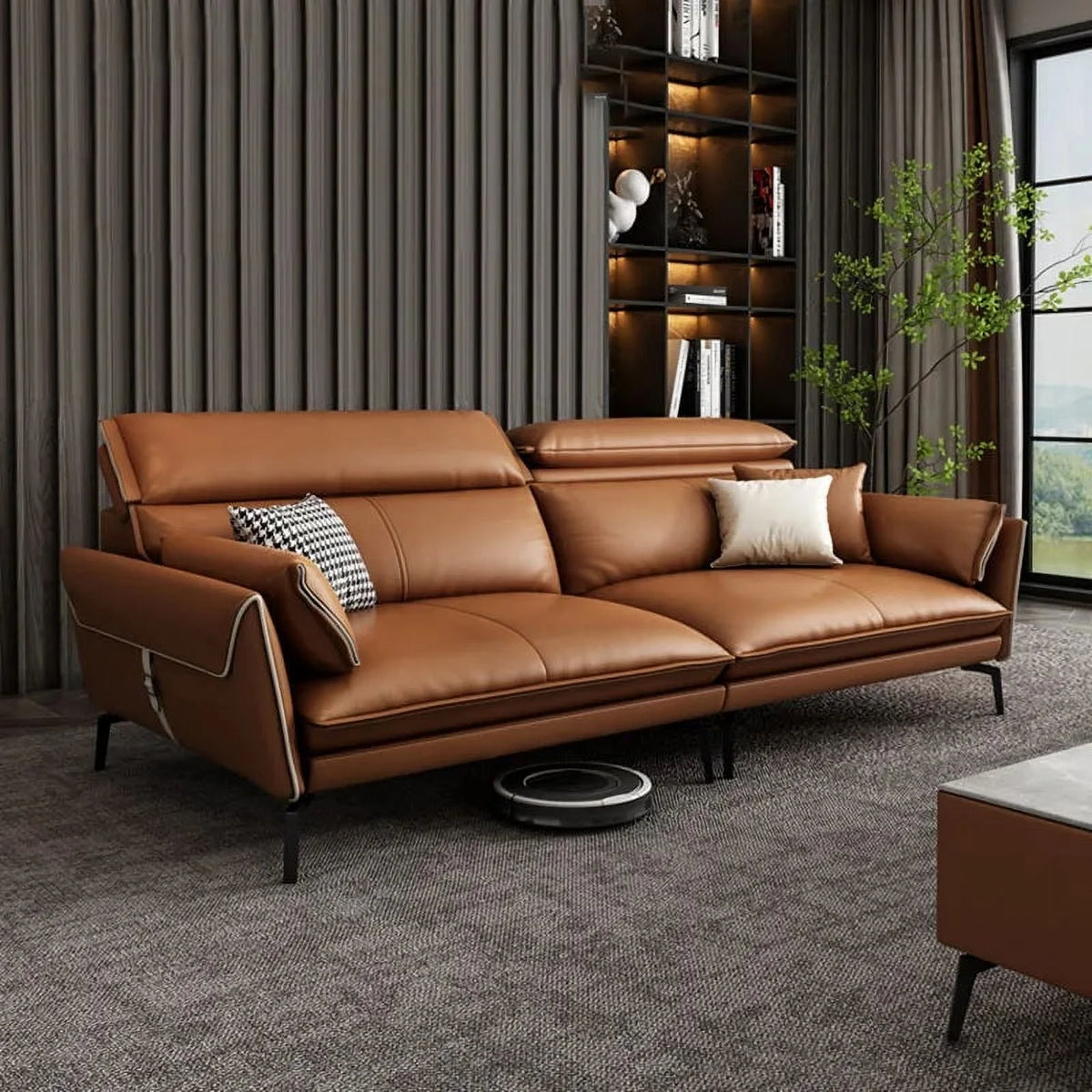 Leather Living Room Sofa Armchair H74617