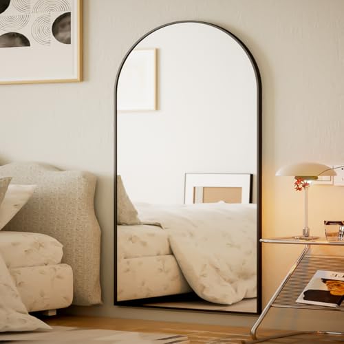 Black Arch Full Length Floor Mirror F58118
