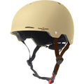 Cream Matte Rubber Helmet Q8623