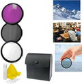 55mm 3-Piece Coated Filter Kit + Cleaning Kit M660858