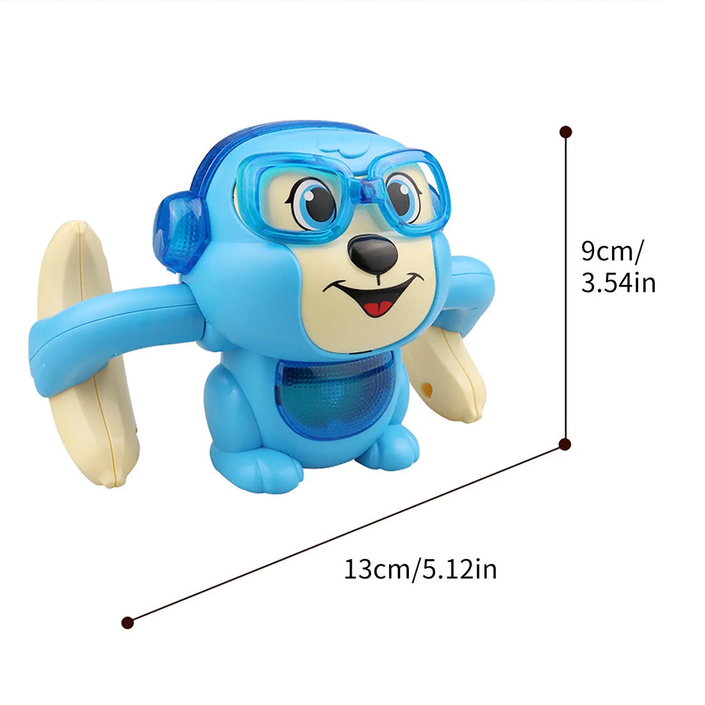 Pink Electric Rolling Monkey Toy K463566