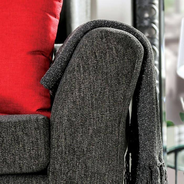 Gray Loveseat B2585