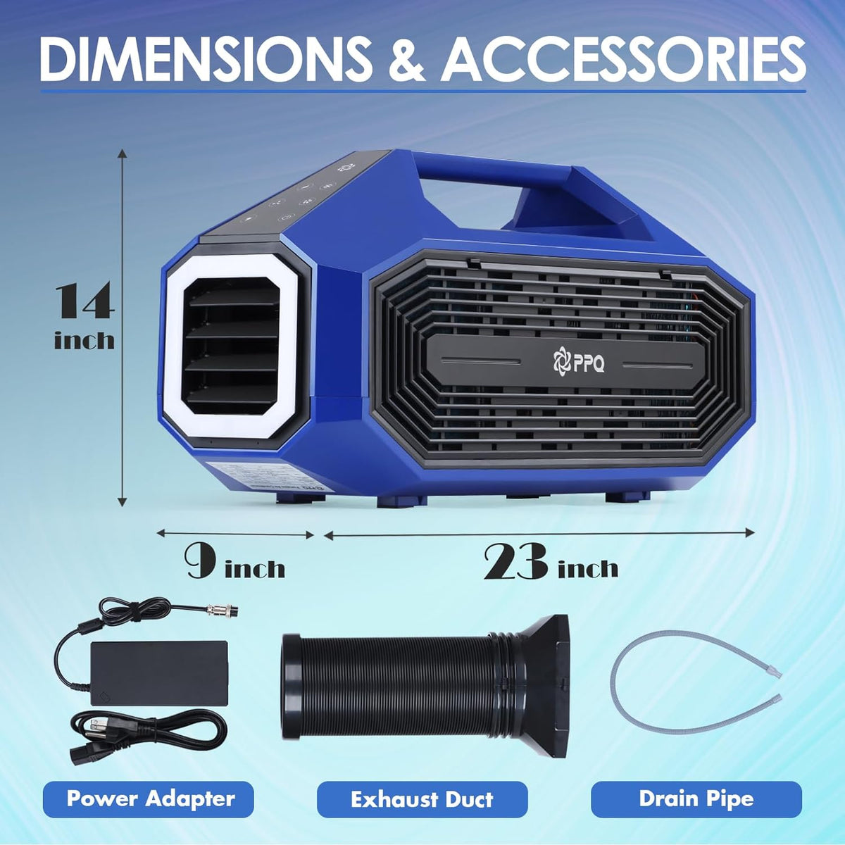 Portable Air Conditioner 3000BTU 4 Modes W70242