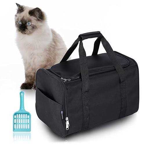 Black 2In 1 Foldable Cat Litter Box T83780