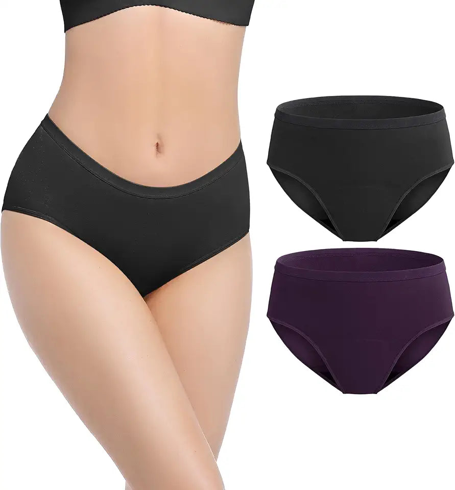Washable Incontinence Underwear for Women 2 oz Maximum Absorption 2 Pack F5778