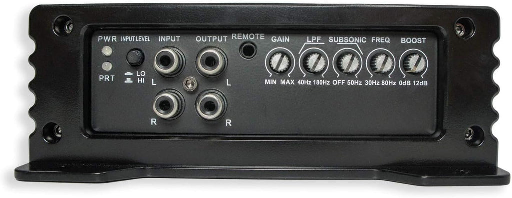 12" Dual 4 Ohm Sub with 4 Gauge Amp Install Kit and Sub Amp H219440