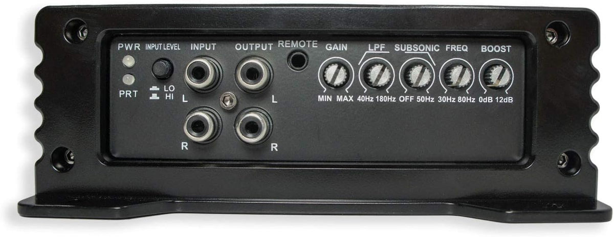 12" Dual 4 Ohm Sub with 4 Gauge Amp Install Kit and Sub Amp H219440