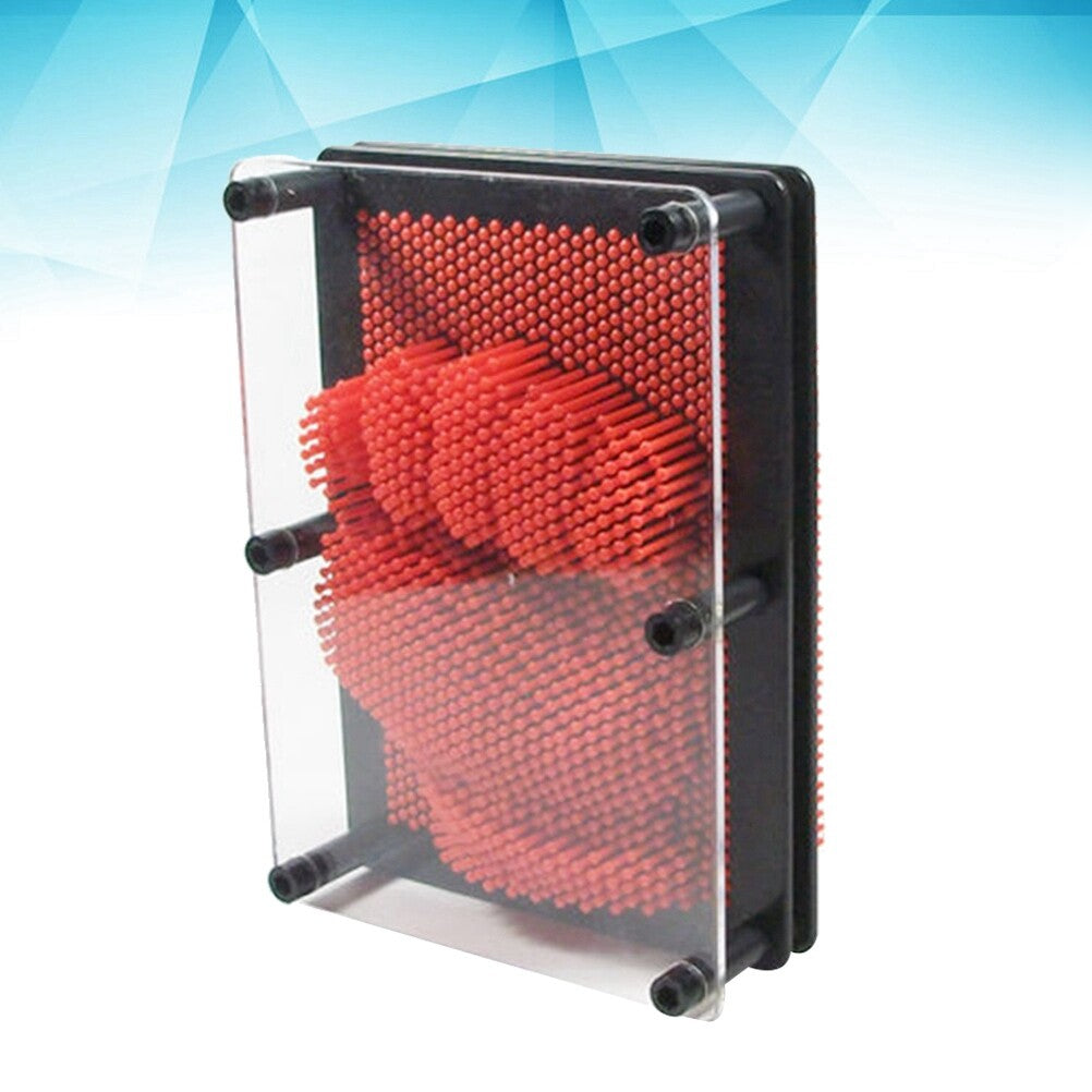 Red Large 3-Dimensional Pin Art Board C2802