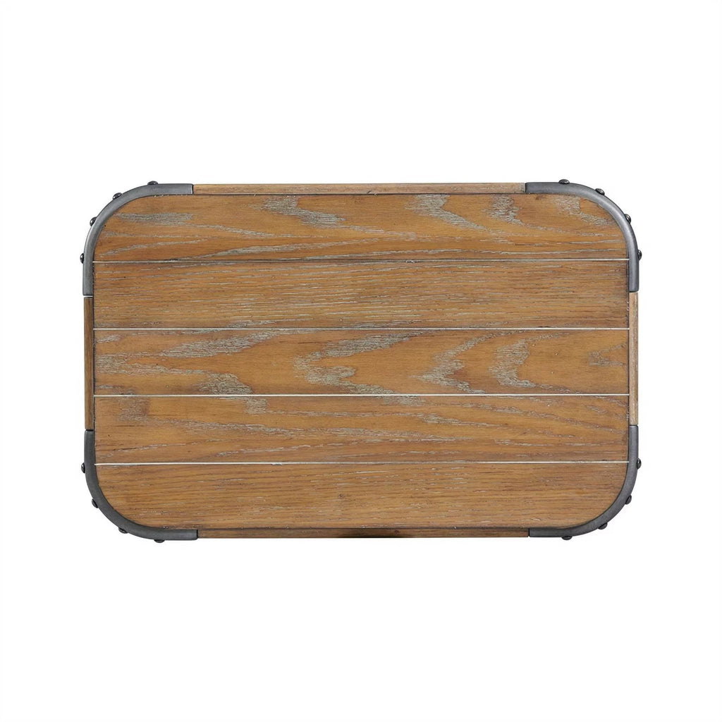 Wood Chairside Table M4401