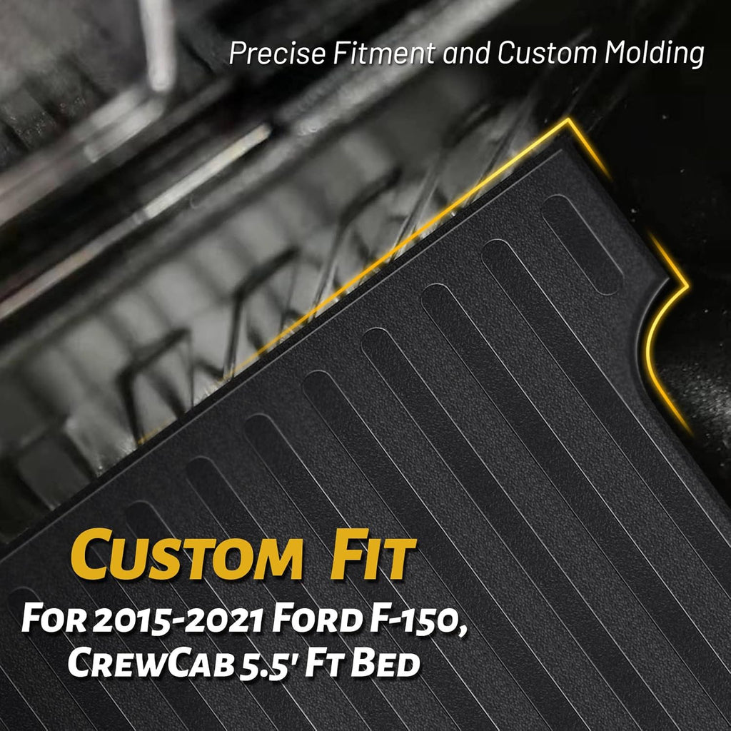 Heavy Duty Rubber Truck Bed Mat Black F356