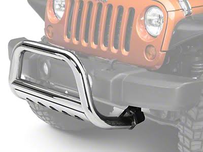 Stainless Steel Bull Bar with Skid Plate M77338