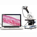 40X-2000X LED Monocular Compound Microscope with Mechanical Stage and Digital Camera J796448