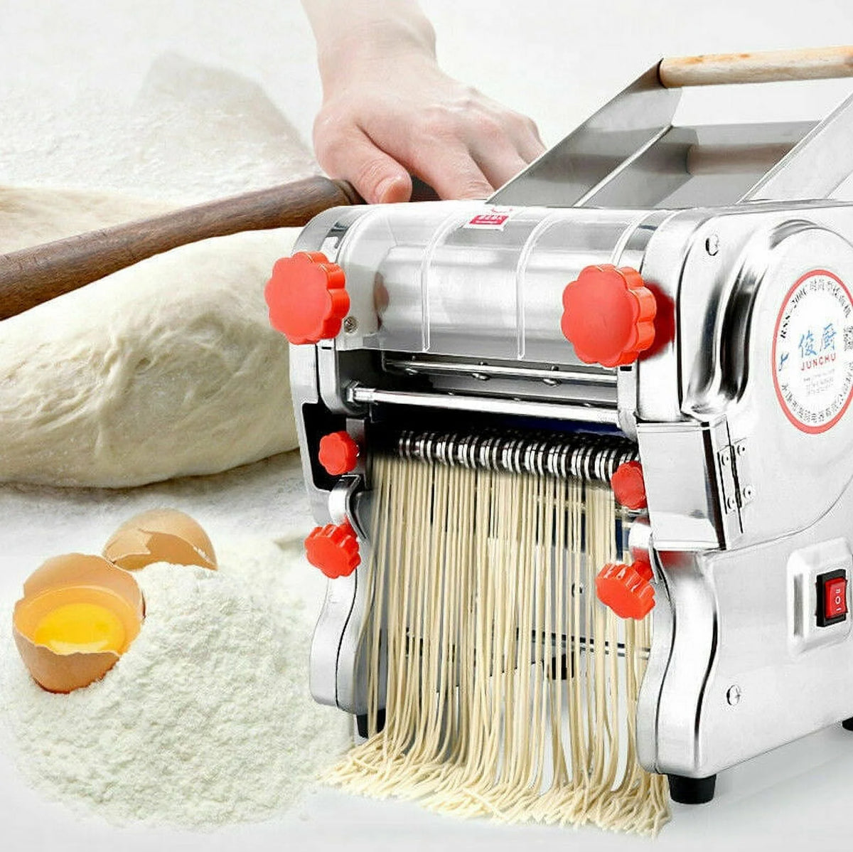110V Electric Pasta Press Maker Noodles Machine N558843