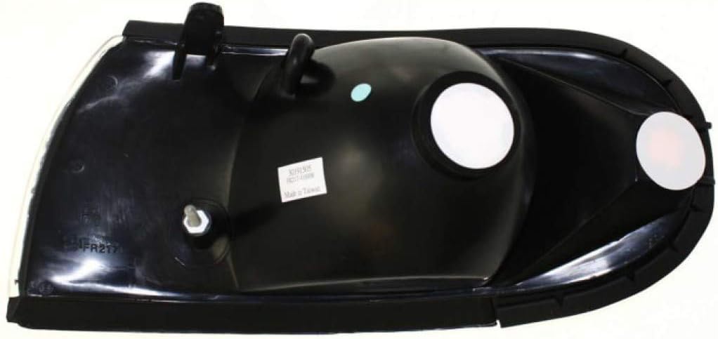 Passenger Side Corner Light for Nissan Quest 1996 1997 1998 Clear Amber Lens Pack of 2 C399