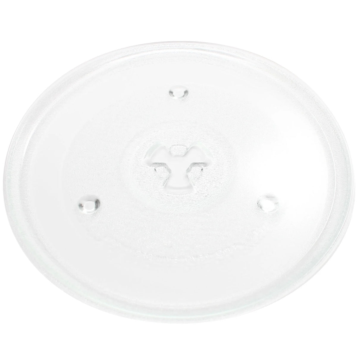 2-Pack Replacement Microwave Glass Turntable Tray 10 1/2" (270mm) D688
