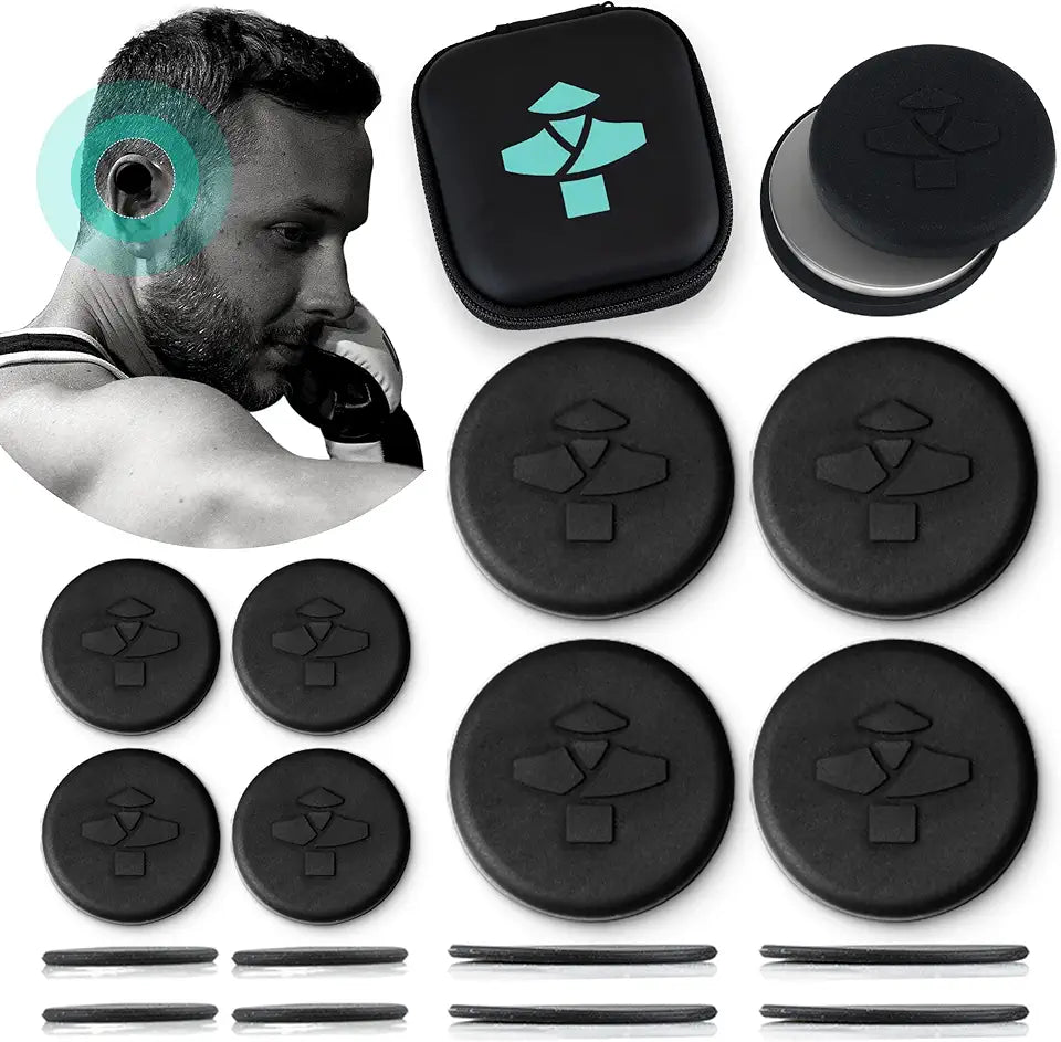 8 Magnets Compression Reduction Discs Cauliflower Ear Draining Kit N88691
