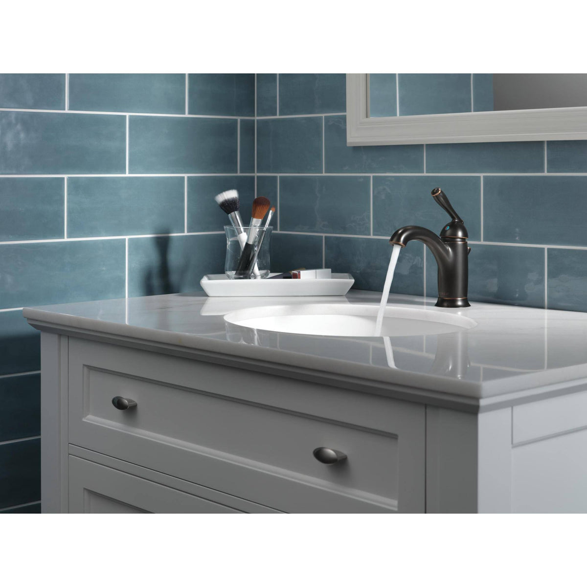 Chrome Single Handle Bathroom Faucet F286