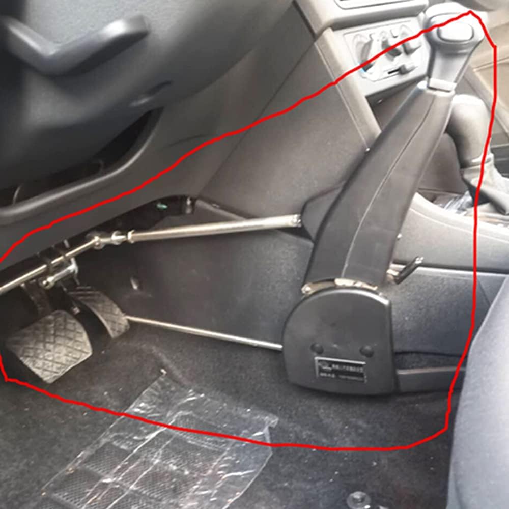 Hand Controls Driving Car Disabled Handicap Aid Equipment Handle Driver Gas Brake Pedals Assist Device Kit J8354