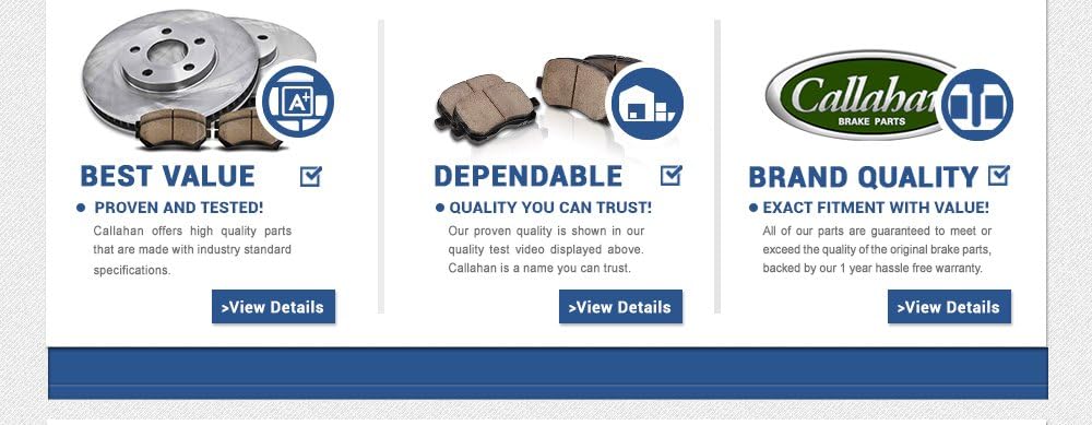 Premium Grade OE Semi-Loaded Caliper Assembly Pair Set T628170