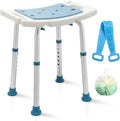 Shower Stool with Shower Head Holder, 350LBS Capacity I10165